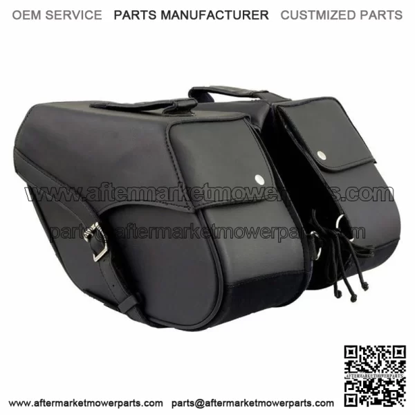 Motorcycle Saddlebags Panniers for Harley Davidson Sportster XL 883 XL1200 V-Star Shadow Vulcan - Image 4