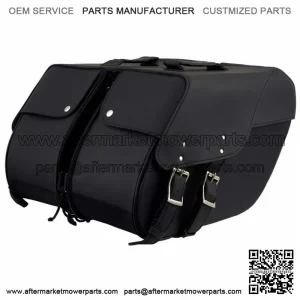 Motorcycle Saddle Bags PVC Side Panniers for Harley Davidosn