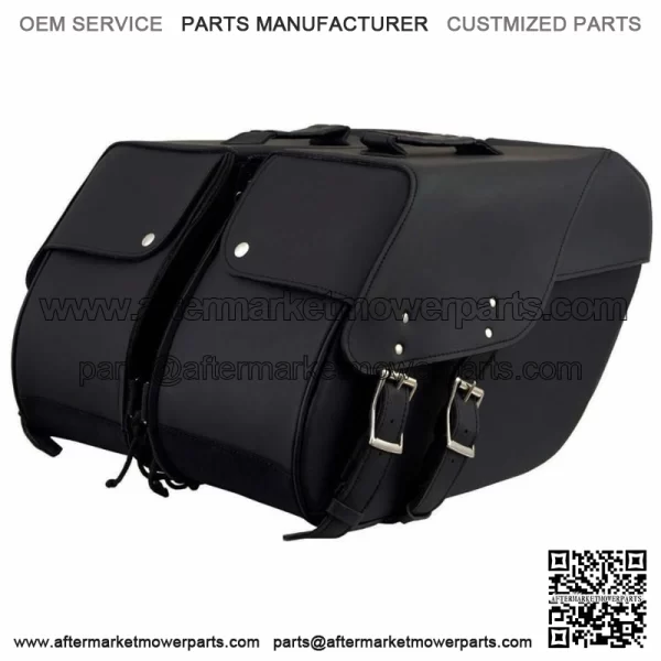 Motorcycle Saddle Bags PVC Side Panniers for Harley Davidosn
