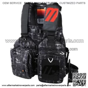 MZLJ-591 Fishing Life Jacket Red Moon Life Jacket blackcurrant Size