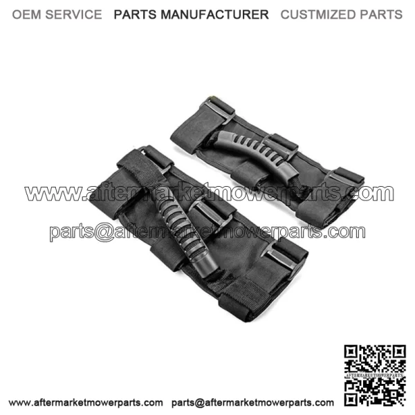 For Honda Pioneer Talon Kawasaki Mule Series 2" - 4" Roll Bar Grab Handles Grips For: More than one vehicle