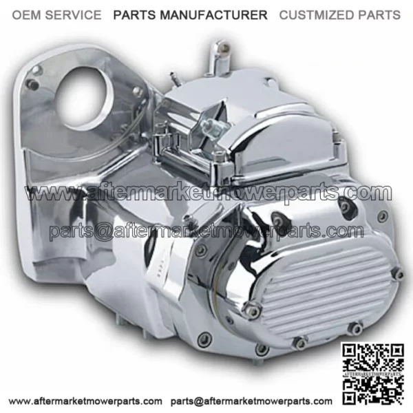 Ultima Polished & Chrome 6-Speed Transmission Trans Evolution Evo Harley Softail (For: Harley-Davidson)