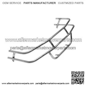 Silver Front Bumper Brush Guard For 1996-2013 Golf Cart EZGO TXT E-Z-GO Medalist