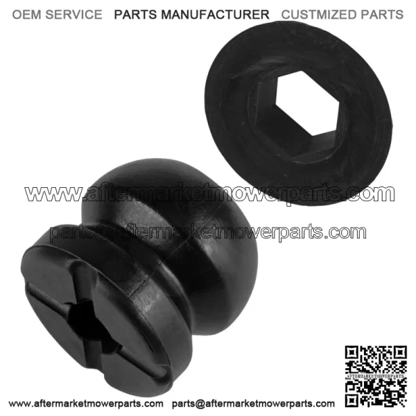 Front Strut Bottom Pivot Ball w/Bumper for Polaris Sportsman 570 4x4 EFI 2014-19 For: Polaris Sportsman 570 - Image 4