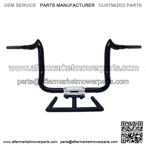 KST Kustoms Denim Satin Black 12" Bison Bagger Handlebars Bars Harley Touring (For: Harley-Davidson)