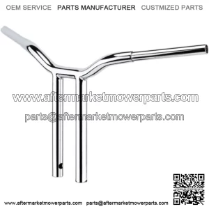 LA Choppers 1 1/4" Chrome Kage Fighter 12" T Bars Straight Handlebars Harley FXD (For: Harley-Davidson)