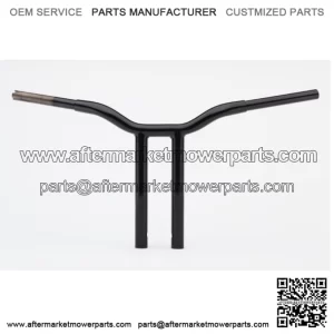 LA Choppers 1 1/4" Black Kage Fighter 10" T Bars Straight Handlebars Harley FXD (For: Harley-Davidson)