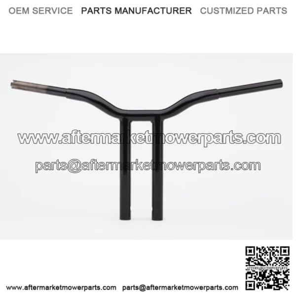 LA Choppers 1 1/4" Black Kage Fighter 10" T Bars Straight Handlebars Harley FXD (For: Harley-Davidson)
