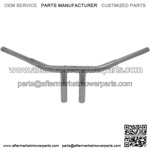 Chrome 6" Buffalo T Bar Handlebar Drilled Harley Sportster Dyna (For: Harley-Davidson)