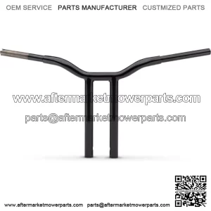 LA Choppers 1 1/4" Black Kage Fighter 12" T Bars Straight Handlebars Harley FXD (For: Harley-Davidson)