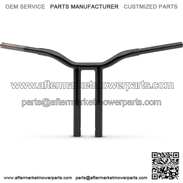 LA Choppers 1 1/4" Black Kage Fighter 12" T Bars Straight Handlebars Harley FXD (For: Harley-Davidson)