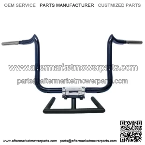 KST Kustoms Gloss Black 16" Mayhem Bagger Handlebars Bars Harley Touring Batwing (For: Harley-Davidson)