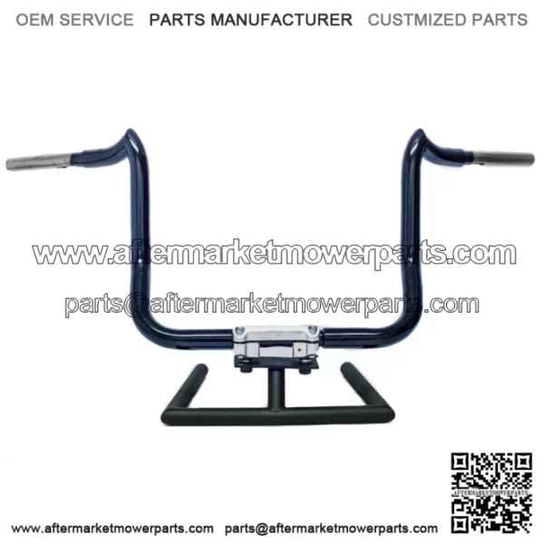 KST Kustoms Gloss Black 16" Mayhem Bagger Handlebars Bars Harley Touring Batwing (For: Harley-Davidson)