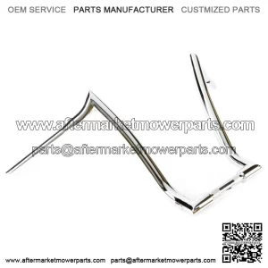 Factory 47 Nomad Ape Hanger Handlebars 1-1/2" 16" Chrome Harley Softail (For: Harley-Davidson)