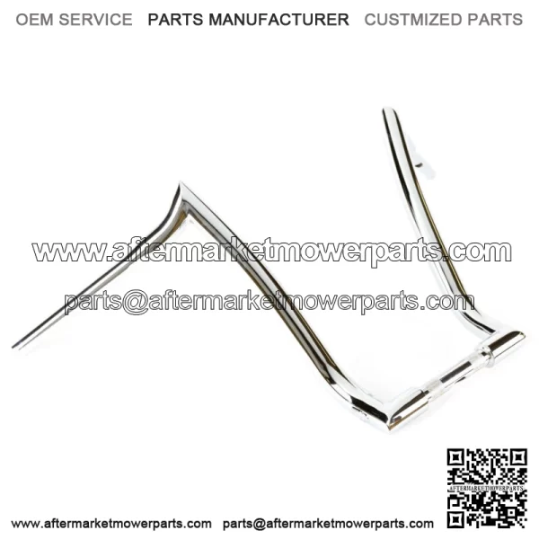 Factory 47 Nomad Ape Hanger Handlebars 1-1/2" 16" Chrome Harley Softail (For: Harley-Davidson)