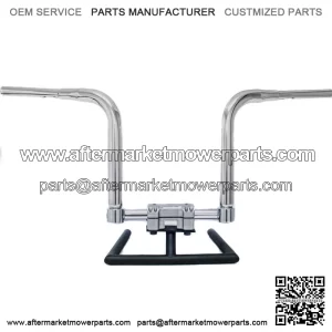 KST Kustoms Polished 10" Pioneer Handlebars Bars Harley Road King Glide Touring (For: Harley-Davidson)