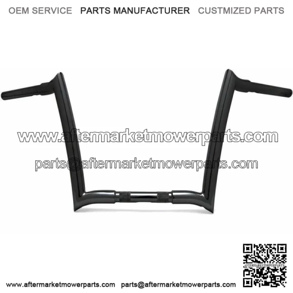 Paul Yaffe Black 12 OEM Monkey Ape Bar Handlebars Harley Touring Road King Glide (For: Harley-Davidson)