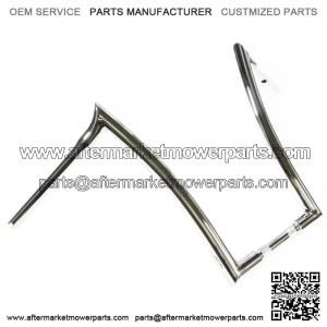 Factory 47 Maddogger Apes Handlebars 18" 1.25" Chrome Harley Road King Softail (For: Harley-Davidson)