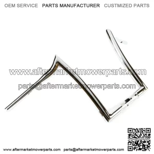 Factory 47 Signature Ape Hanger Handlebars 14" 1-1/4" Chrome Harley FLTR 15-22 (For: Harley-Davidson)