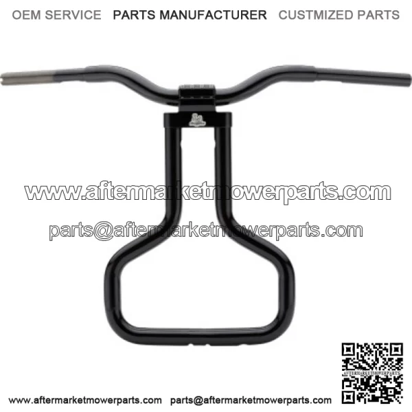 LA Choppers 1 1/4" 18" Black Kage Fighter T-Bar Handlebars Harley Road Glide 15+ (For: Harley-Davidson)