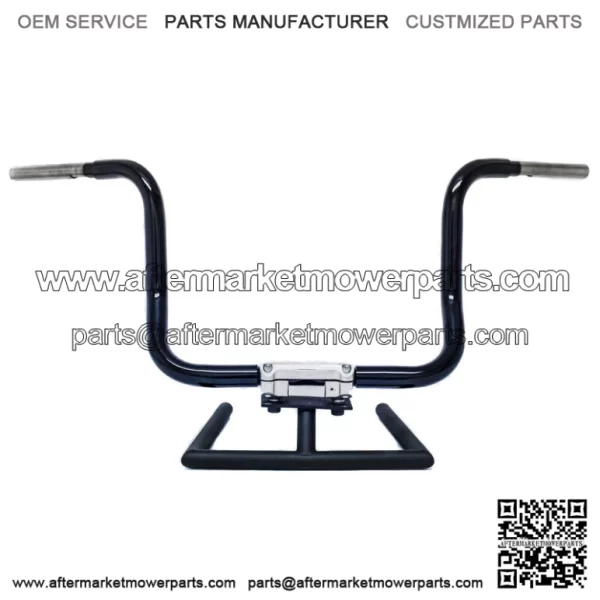 KST Kustoms Satin Black 16" Six Bend Kicker Handlebars Bars Harley Touring FLH (For: Harley-Davidson)
