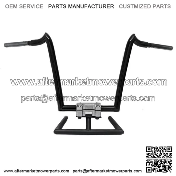 KST Kustoms Satin Black 16" Renegade Handlebars Bars Harley FLTR Softail Dyna XL (For: Harley-Davidson)