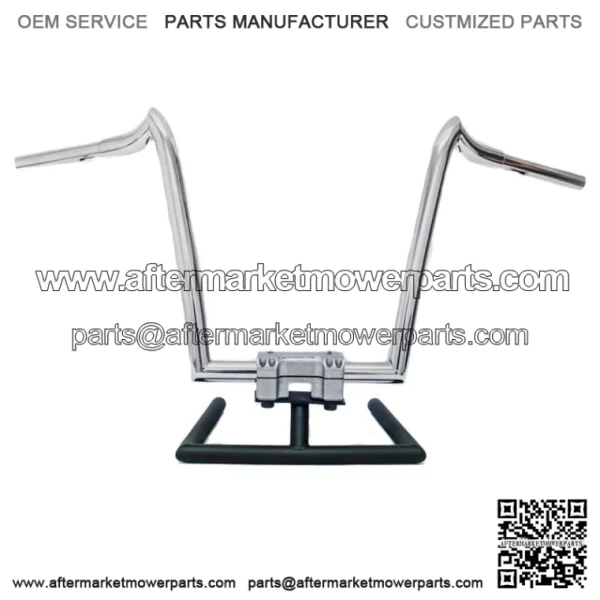 KST Kustoms Polished 14" Renegade Handlebars Bars Harley FLTR Softail Dyna XL (For: Harley-Davidson)