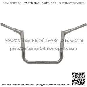 Fat Baggers 14" 1 1/2" Chrome EZ Pointed 2 Piece Handlebars Harley Touring 14-20 (For: Harley-Davidson)