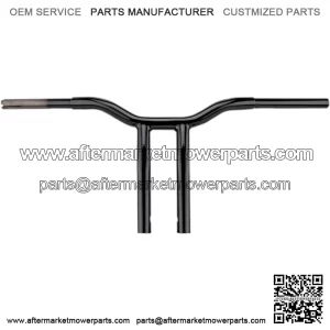 LA Choppers 1 1/4" Black Kage Fighter 8" T Bars Pullback Handlebars Harley FXD (For: Harley-Davidson)