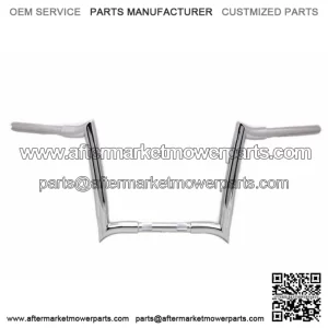1.25" Chrome 12" Monkey Bagger Bars Bar Apehanger Handlebars Harley Touring FLST (For: Harley-Davidson)