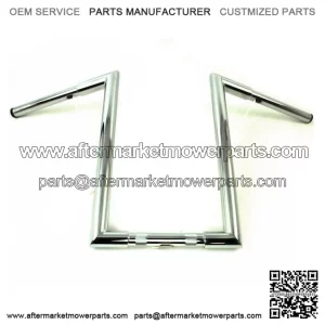 16" 1 1/4" Z Bars Apes Hangers Knurled & Drilled Handlebars Harley Bobber Custom (For: Harley-Davidson)