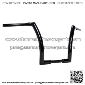 14" Black Fat Monster Ape Hangers Apes Handlebars Harley Softail Dyna Sportster (For: Harley-Davidson)