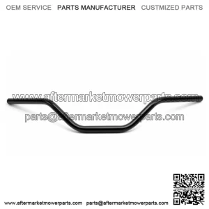 Black 5" Rise Low XLX Drag Bar Flat Track Handlebars Sportster Chopper Custom (For: Harley-Davidson)