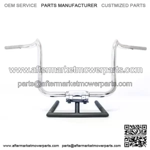 KST Kustoms Polished 14" Mayhem Bagger Handlebars Bars Harley Touring Batwing (For: Harley-Davidson)