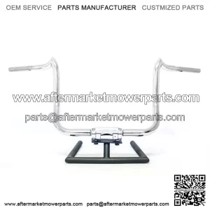 KST Kustoms Polished 16" Mayhem Bagger Handlebars Bars Harley Touring Batwing (For: Harley-Davidson)