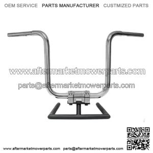 KST Kustoms Polished 12 Straight Jacket Handlebars Bars Harley FLTR Softail Dyna (For: Harley-Davidson)