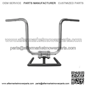 KST Kustoms Polished 14 Straight Jacket Handlebars Bars Harley FLTR Softail Dyna (For: Harley-Davidson)