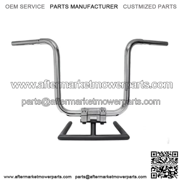 KST Kustoms Polished 14 Straight Jacket Handlebars Bars Harley FLTR Softail Dyna (For: Harley-Davidson)