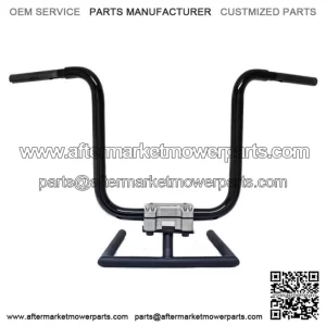 KST Kustoms Satin Black 14" Straight Jacket Handlebars Harley FLTR Softail Dyna (For: Harley-Davidson)