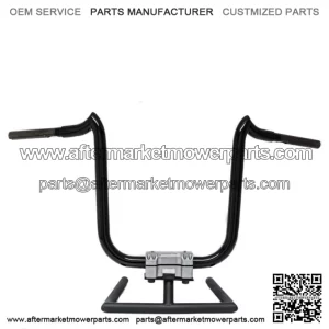 KST Kustoms Satin Black 12 Double Trouble Handlebars Bars Harley RG Softail Dyna (For: Harley-Davidson)