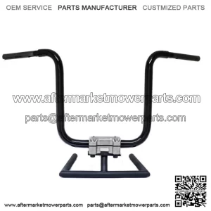 KST Kustoms Satin Black 12" Straight Jacket Handlebars Harley FLTR Softail Dyna (For: Harley-Davidson)