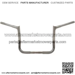 Fat Baggers FBI EZ Install Pointed 1 1/4 Chrome 12 Handlebars Harley Touring 86+ (For: Harley-Davidson)