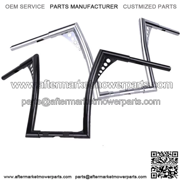 10" 12" 14" 16" Rise Hangers Handlebars For Harley Softail Dyna Sportster XL (For: Harley-Davidson)