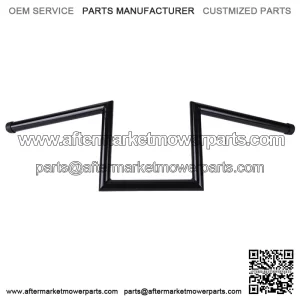 8" Rise 1" 25mm Drag Z-Bar Handlebar For Harley Sportster XL 883 1200 Iron 48 72 (For: Harley-Davidson)