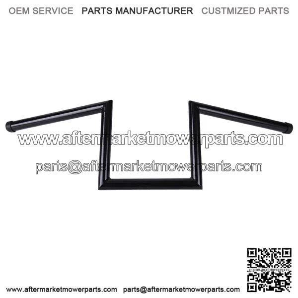 8" Rise 1" 25mm Drag Z-Bar Handlebar For Harley Sportster XL 883 1200 Iron 48 72 (For: Harley-Davidson)