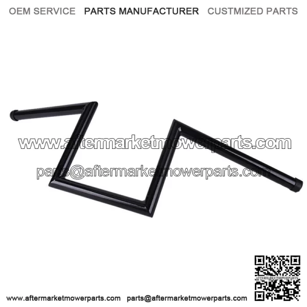 8" Rise Drag Z-Bar 1" Handlebar For Harley Sportster XL 883 1200 Softail Dyna (For: Harley-Davidson)