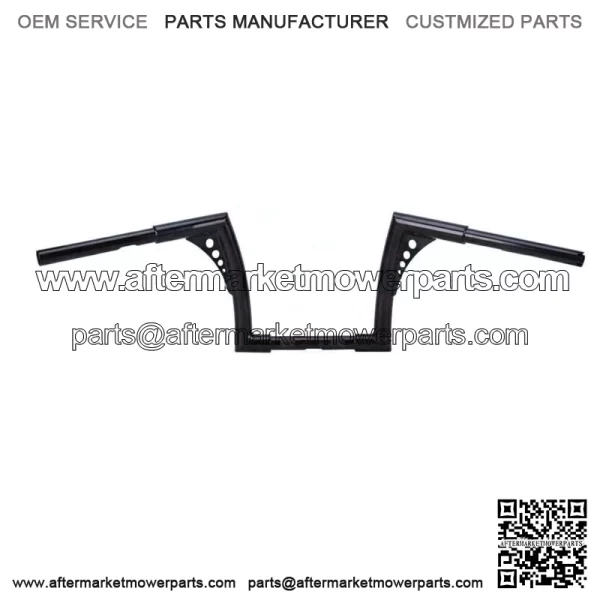 1-1/4" Fat Bar 10" Rise Hangers Handlebar For Harley Dyna Softail Custom (For: Harley-Davidson)