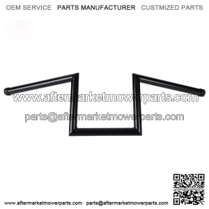 8" Rise 1" Drag Z-Bar Bars Handlebar For Harley Honda Suzuki Kawasaki Universal (For: Harley-Davidson)