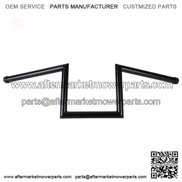 8" Rise 1" Drag Z-Bar Bars Handlebar For Harley Honda Suzuki Kawasaki Universal (For: Harley-Davidson)