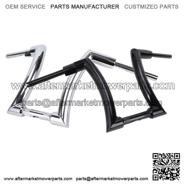 12 14 16" Rise Hanger Bars Handlebars For Harley Dyna FLST FXST Sportster XL